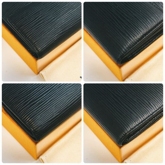 Authentic Louis Vuitton Porte Tresor International Trifold Epi Leather Wallet - Picture 10 of 10